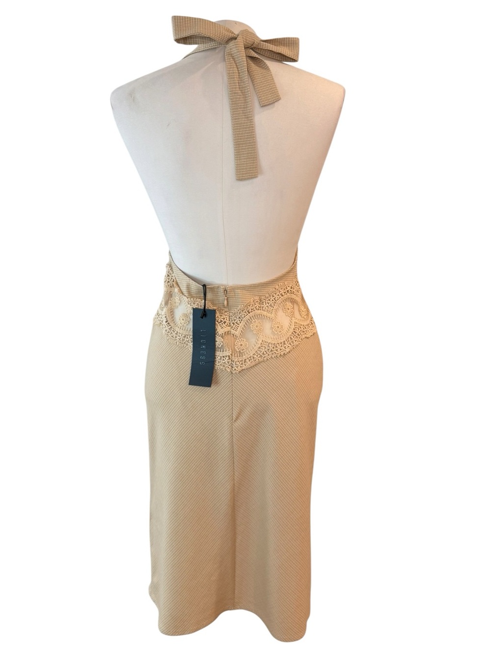 Lioness Solana Lace Midi Dress size Small - Picture 6 of 16